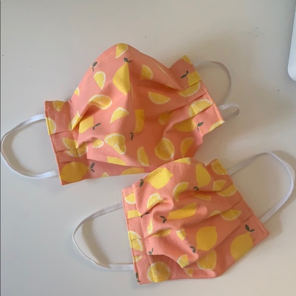 Mommy and Me Lemon Face Masks - Picture 3 of 4